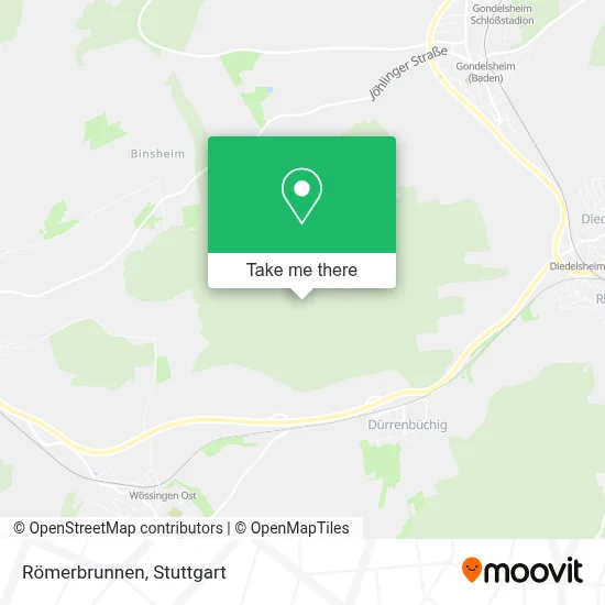 Römerbrunnen map