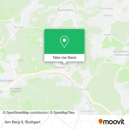 Am Berg II map