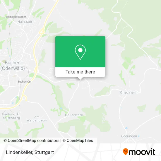 Lindenkeller map