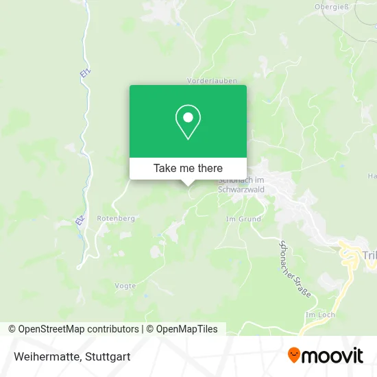 Weihermatte map