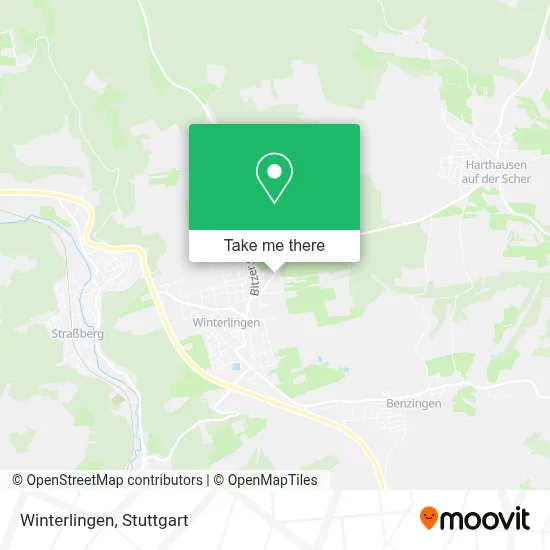 Winterlingen map