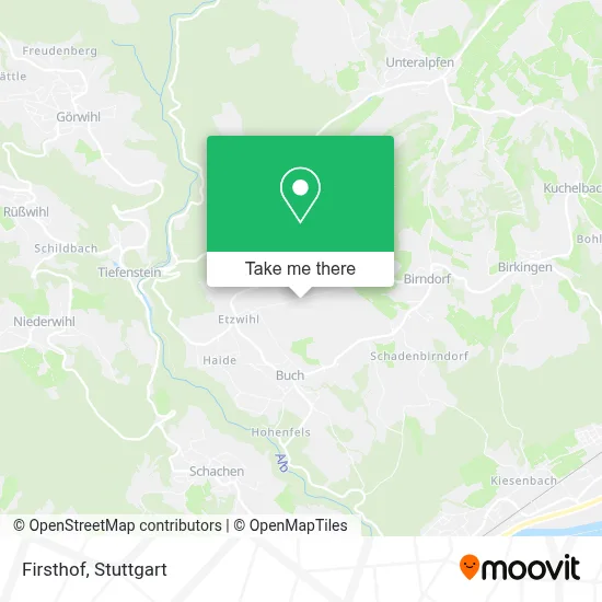 Firsthof map