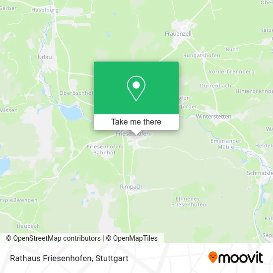 Rathaus Friesenhofen map