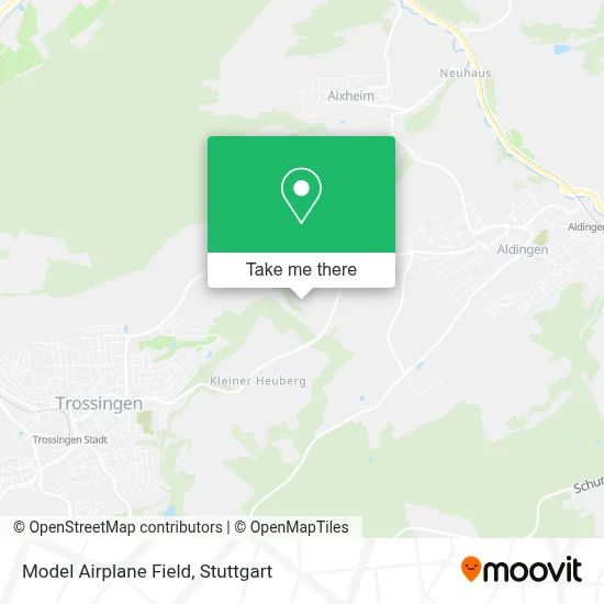 Modellflugplatz map
