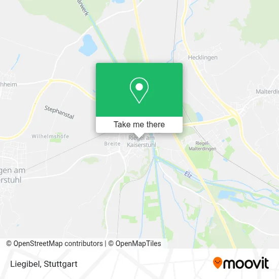 Liegibel map