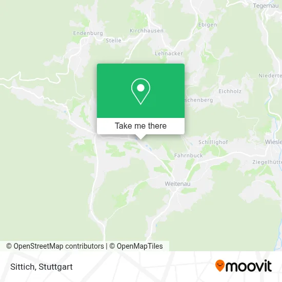 Sittich map