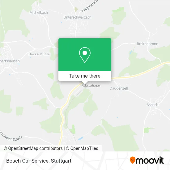 Bosch Car Service map