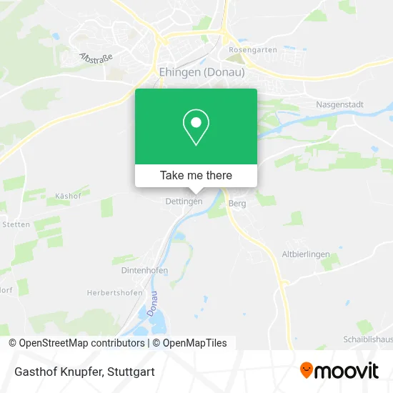 Gasthof Knupfer map