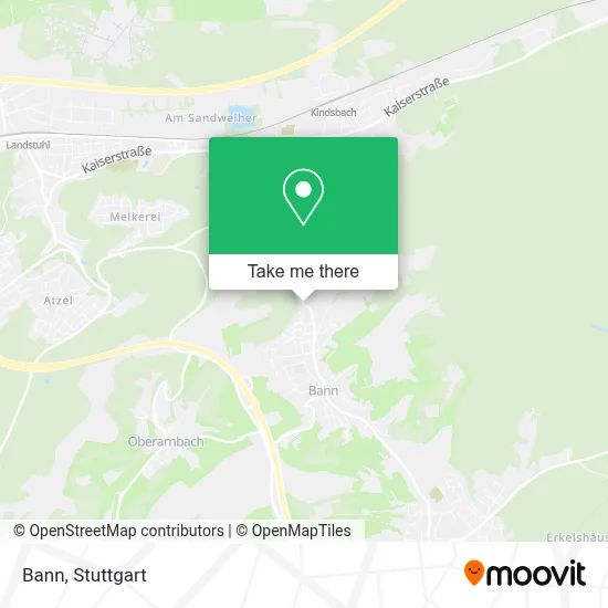Bann map