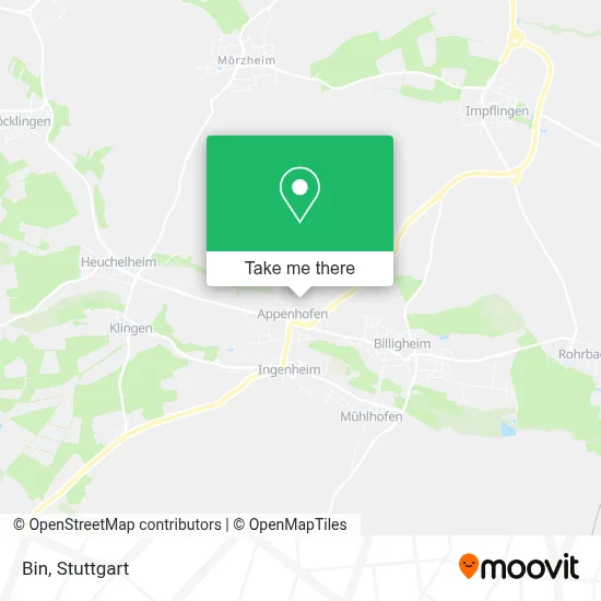 Bin map