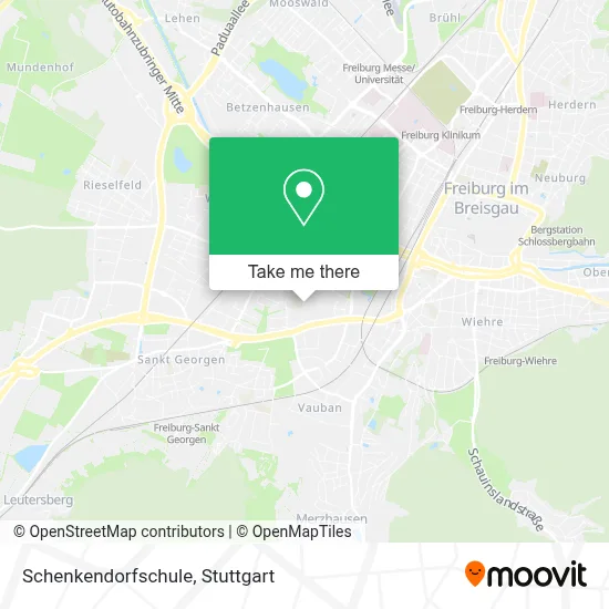 Schenkendorfschule map