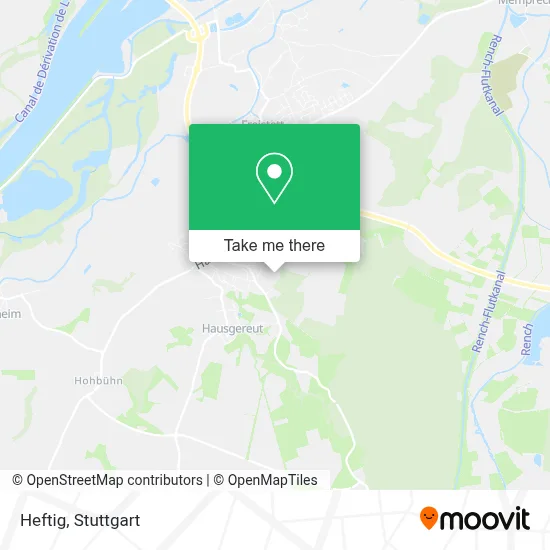 Heftig map