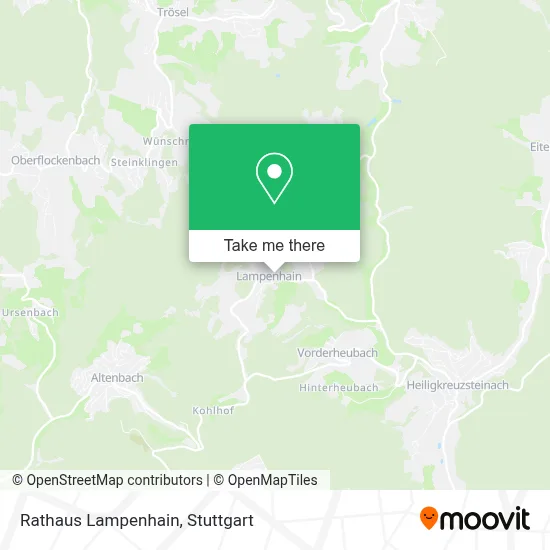 Rathaus Lampenhain map