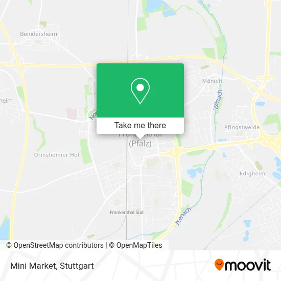 Mini Market map