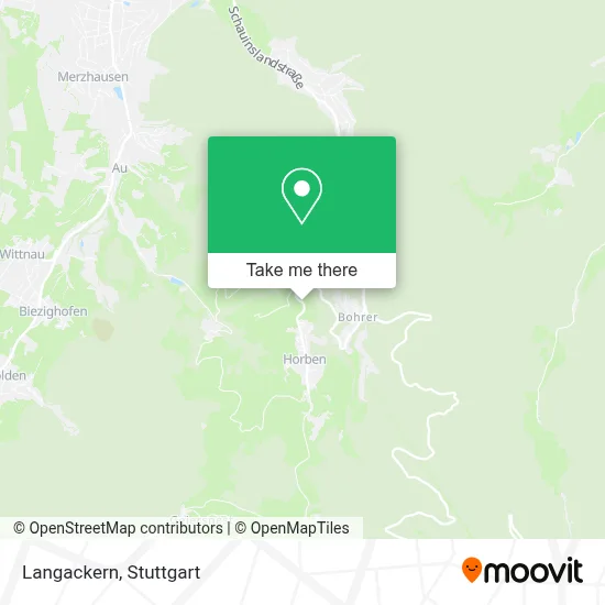 Langackern map