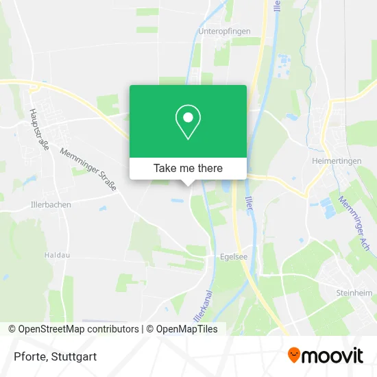 Pforte map