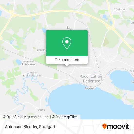 Autohaus Blender map