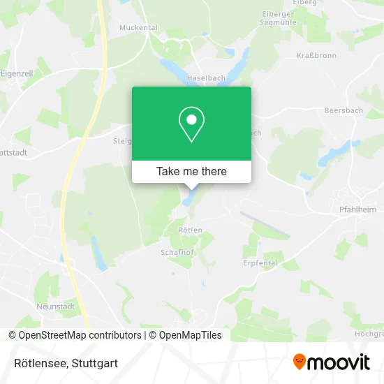 Rötlensee map