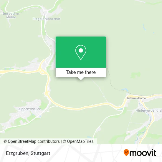 Erzgruben map