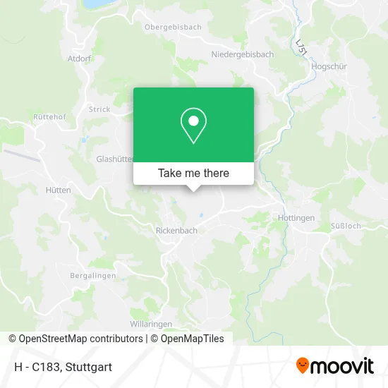 H - C183 map
