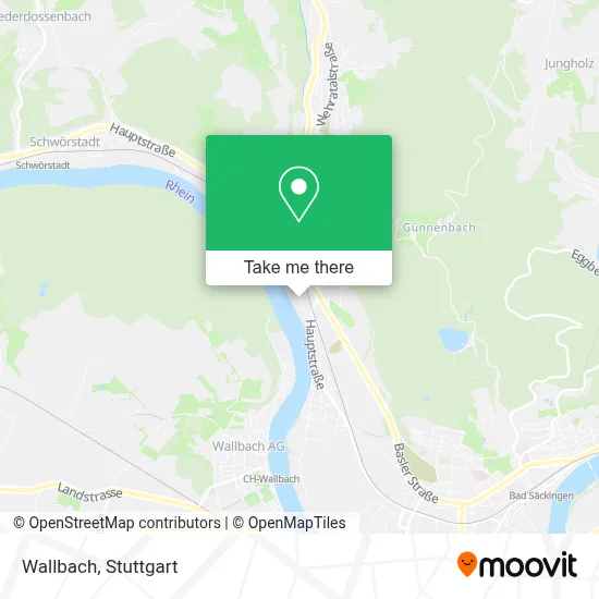 Wallbach map