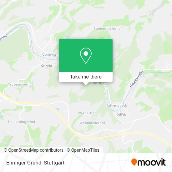 Ehringer Grund map