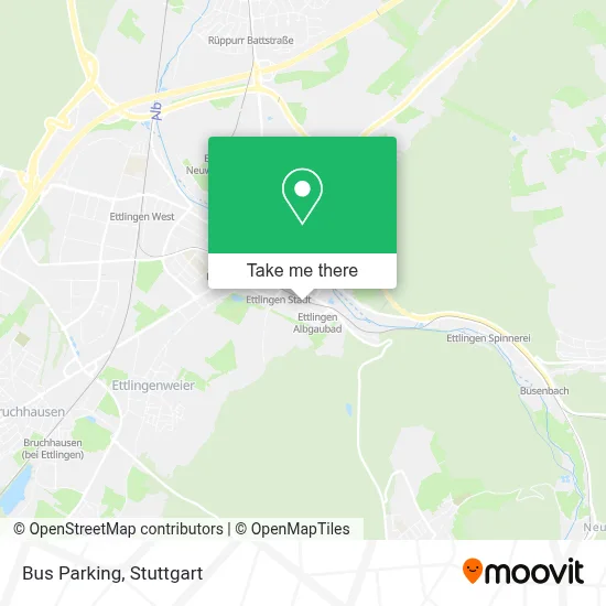 Busparkplatz map