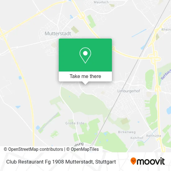 Club Restaurant Fg 1908 Mutterstadt map