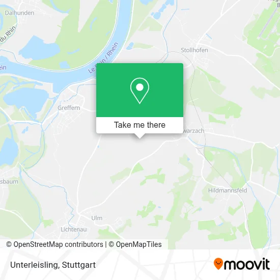Unterleisling map