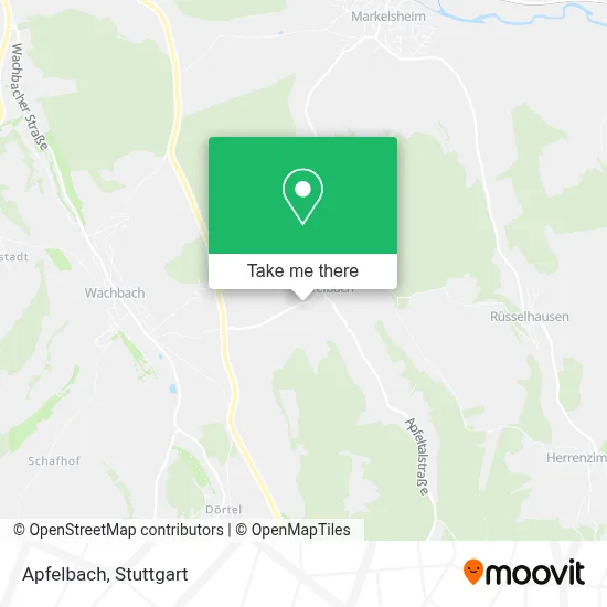 Apfelbach map