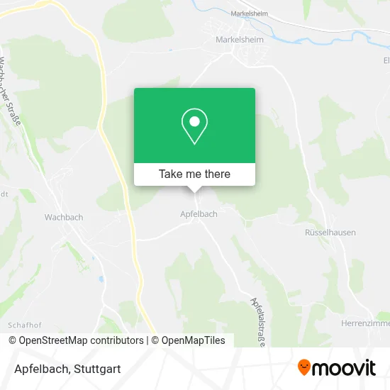 Apfelbach map