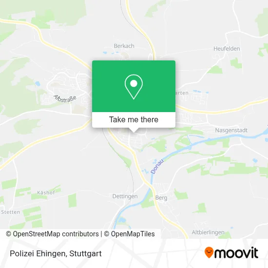 Polizei Ehingen map