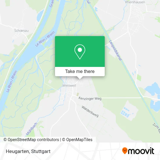 Heugarten map