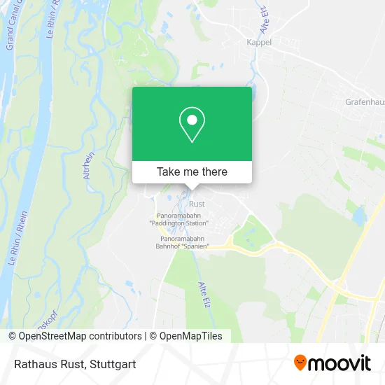 Rathaus Rust map