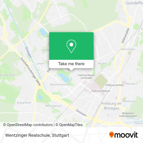 Wentzinger Realschule map