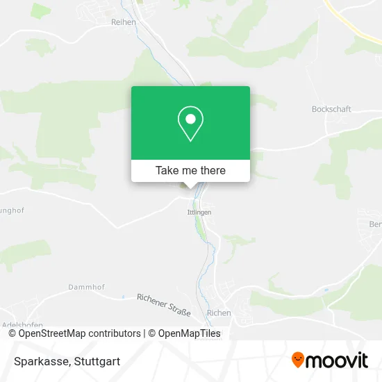 Sparkasse map