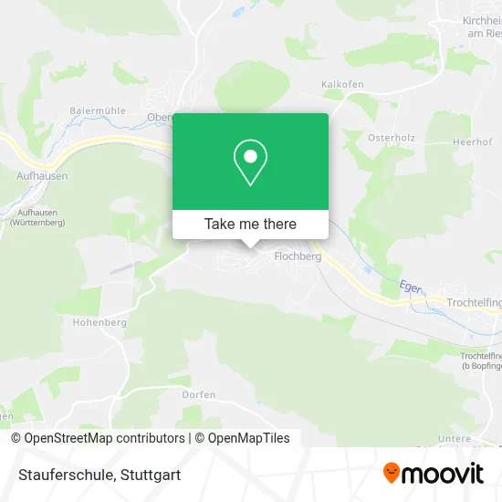 Stauferschule map