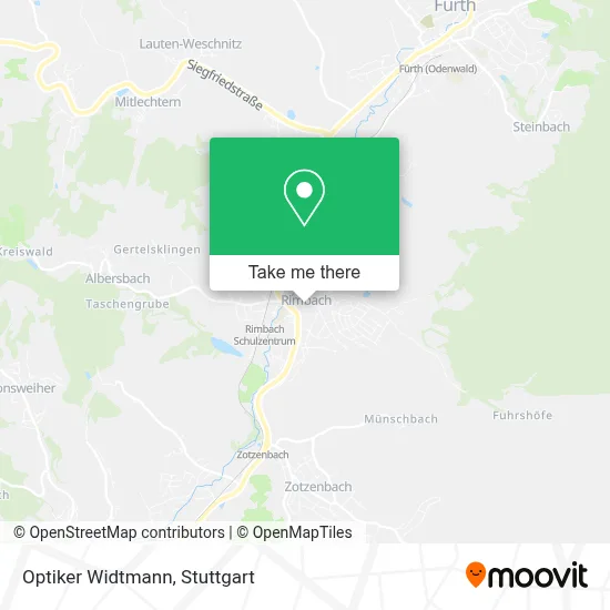 Optiker Widtmann map