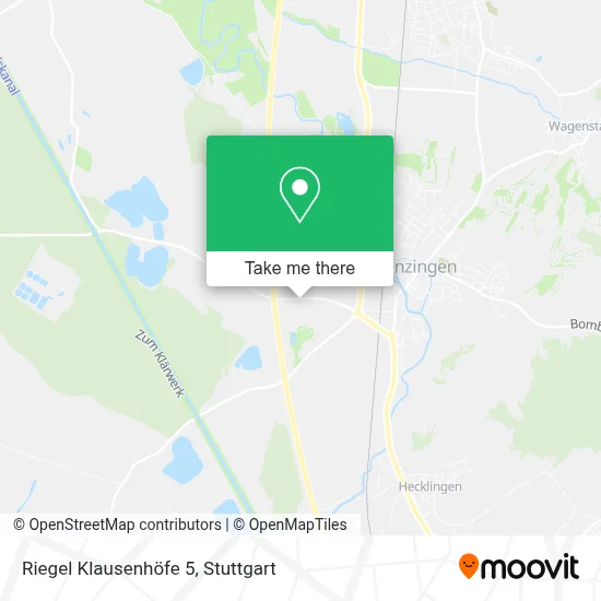 Riegel Klausenhöfe 5 map