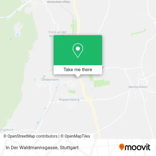 In Der Waldmannsgasse map