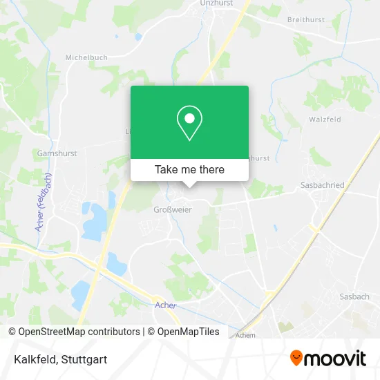 Kalkfeld map