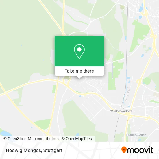 Hedwig Menges map