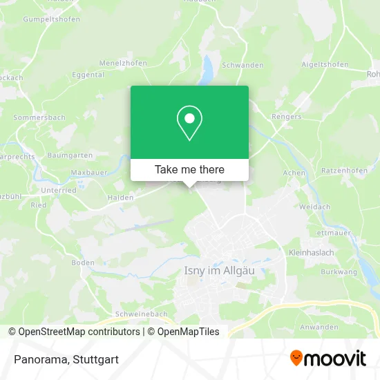 Panorama map