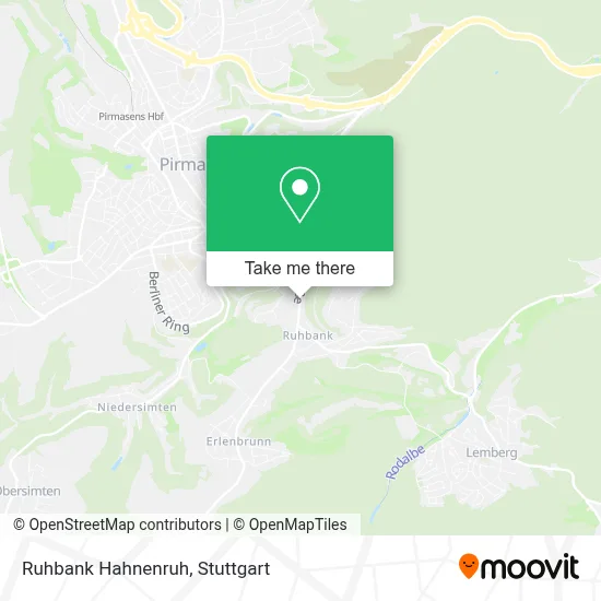Ruhbank Hahnenruh map