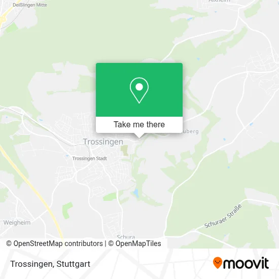 Trossingen map