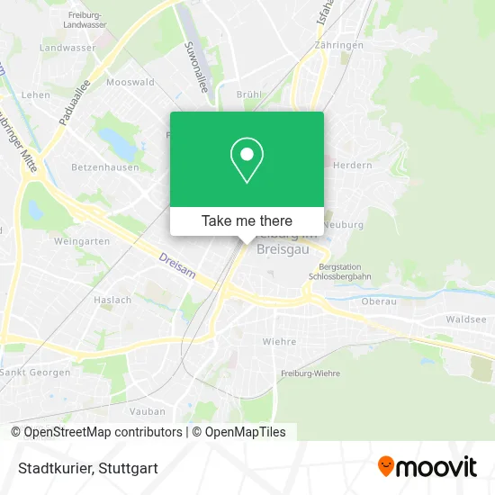 Stadtkurier map
