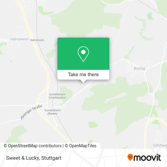 Sweet & Lucky map