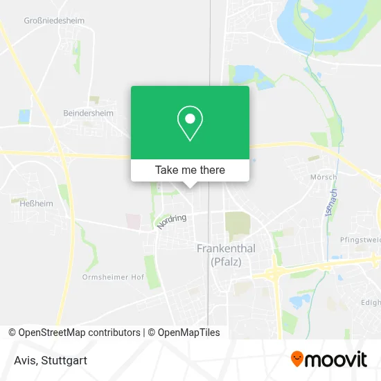 Avis map
