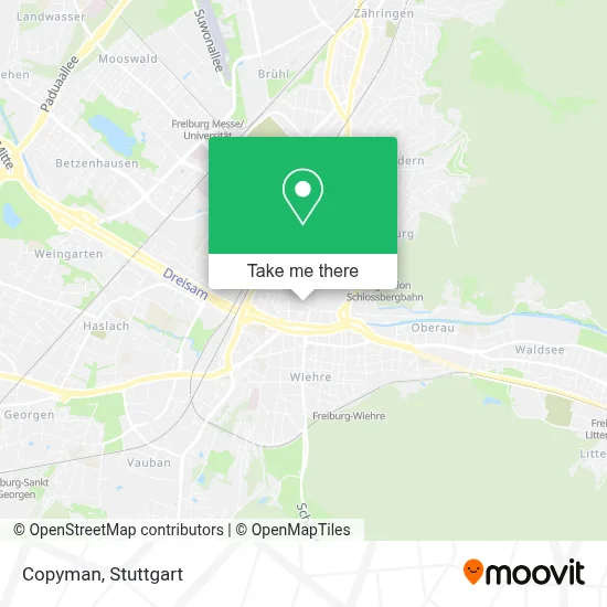 Copyman map