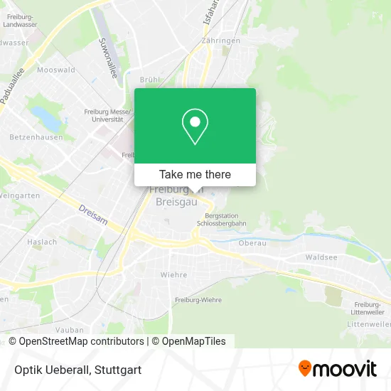 Optik Ueberall map